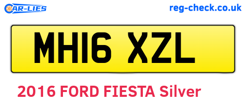 MH16XZL are the vehicle registration plates.