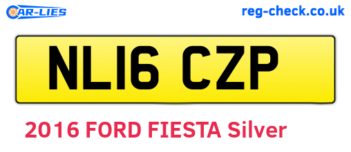 NL16CZP are the vehicle registration plates.