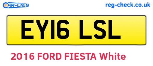 EY16LSL are the vehicle registration plates.