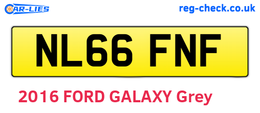 NL66FNF are the vehicle registration plates.