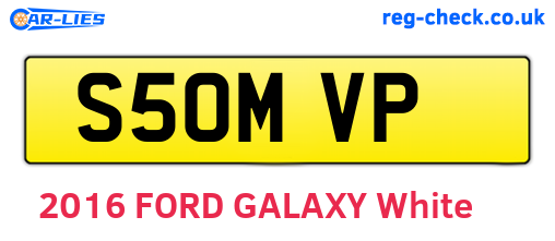 S50MVP are the vehicle registration plates.