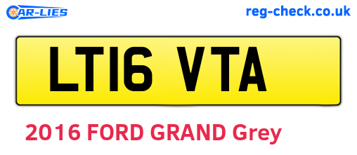 LT16VTA are the vehicle registration plates.