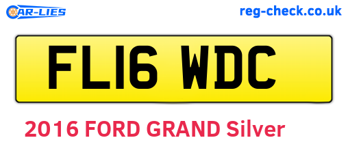 FL16WDC are the vehicle registration plates.