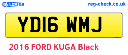 YD16WMJ are the vehicle registration plates.