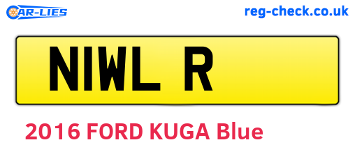 N1WLR are the vehicle registration plates.