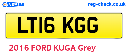 LT16KGG are the vehicle registration plates.