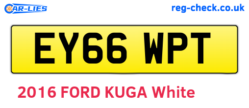 EY66WPT are the vehicle registration plates.