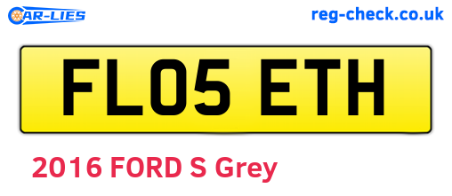 FL05ETH are the vehicle registration plates.
