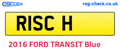R1SCH are the vehicle registration plates.