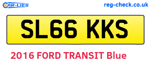 SL66KKS are the vehicle registration plates.