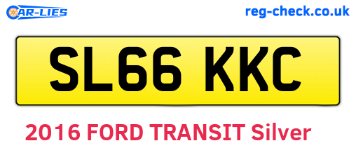 SL66KKC are the vehicle registration plates.
