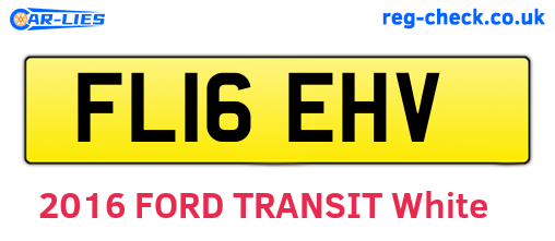 FL16EHV are the vehicle registration plates.