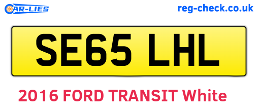 SE65LHL are the vehicle registration plates.