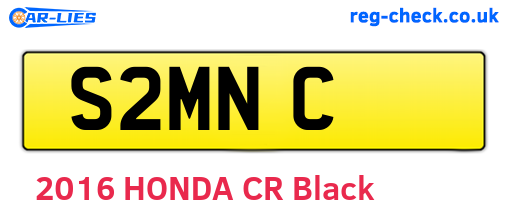 S2MNC are the vehicle registration plates.