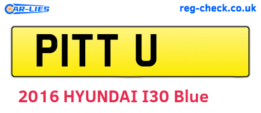 P1TTU are the vehicle registration plates.