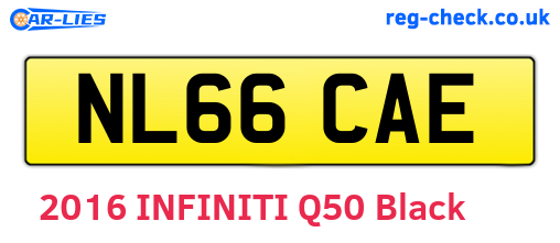 NL66CAE are the vehicle registration plates.