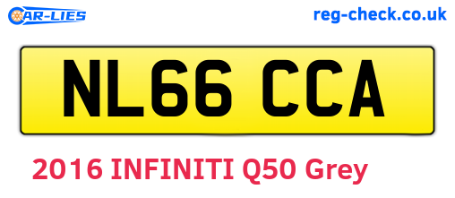 NL66CCA are the vehicle registration plates.
