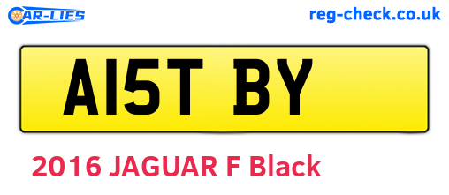 A15TBY are the vehicle registration plates.