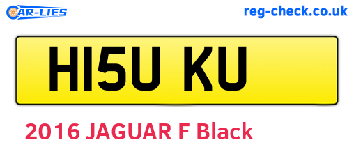 H15UKU are the vehicle registration plates.