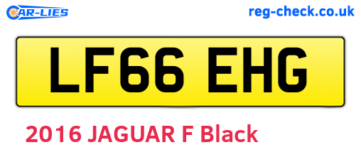LF66EHG are the vehicle registration plates.