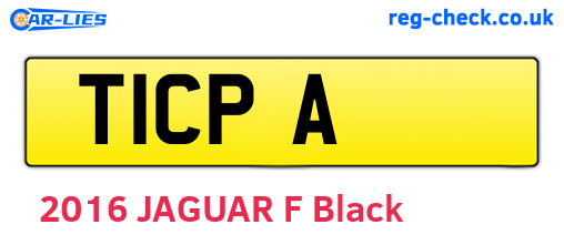 T1CPA are the vehicle registration plates.