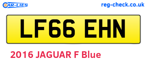 LF66EHN are the vehicle registration plates.