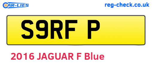 S9RFP are the vehicle registration plates.