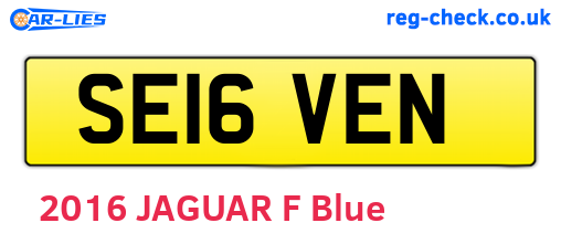 SE16VEN are the vehicle registration plates.