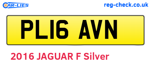 PL16AVN are the vehicle registration plates.