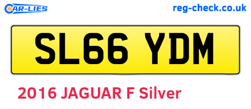 SL66YDM are the vehicle registration plates.