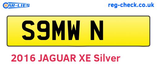 S9MWN are the vehicle registration plates.