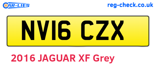 NV16CZX are the vehicle registration plates.