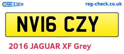 NV16CZY are the vehicle registration plates.