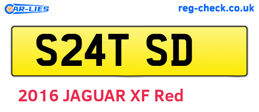 S24TSD are the vehicle registration plates.