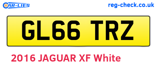 GL66TRZ are the vehicle registration plates.