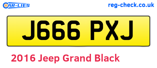 Black 2016 Jeep Grand (J666PXJ)