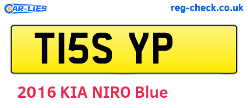 T15SYP are the vehicle registration plates.