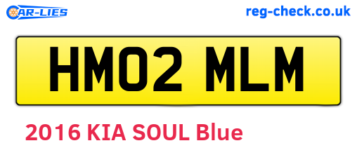 HM02MLM are the vehicle registration plates.