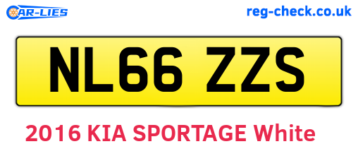 NL66ZZS are the vehicle registration plates.