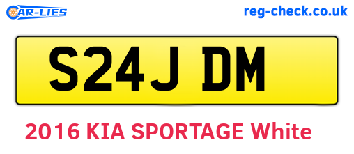 S24JDM are the vehicle registration plates.