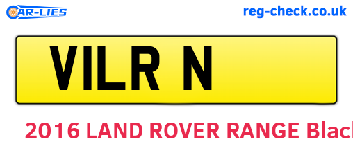 V1LRN are the vehicle registration plates.