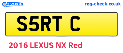 S5RTC are the vehicle registration plates.