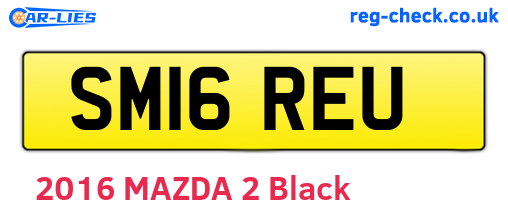 SM16REU are the vehicle registration plates.