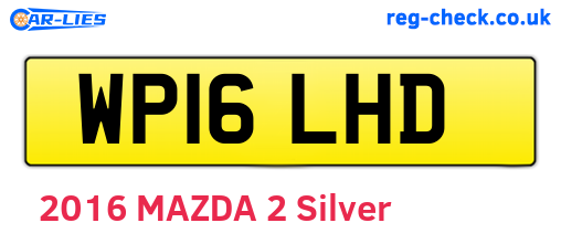 WP16LHD are the vehicle registration plates.