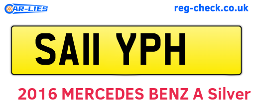 SA11YPH are the vehicle registration plates.