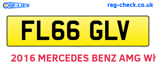 FL66GLV are the vehicle registration plates.