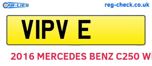 V1PVE are the vehicle registration plates.