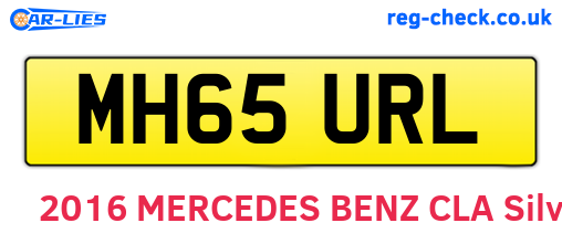 MH65URL are the vehicle registration plates.