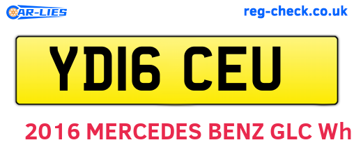 YD16CEU are the vehicle registration plates.