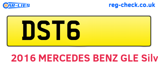 DST6 are the vehicle registration plates.